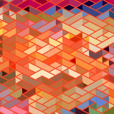 Geometrik desenli soyut doku