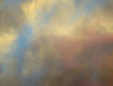 soyut grunge bulutlar, kopya alanı ile renkli arka plan