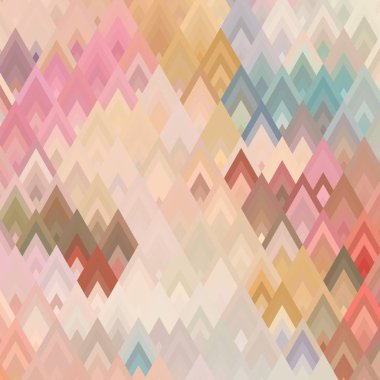 Geometrik desenlerle soyut sanat dokusu