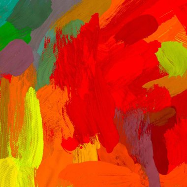 tuval arka plan üzerinde yaratıcı soyut Yağlıboya