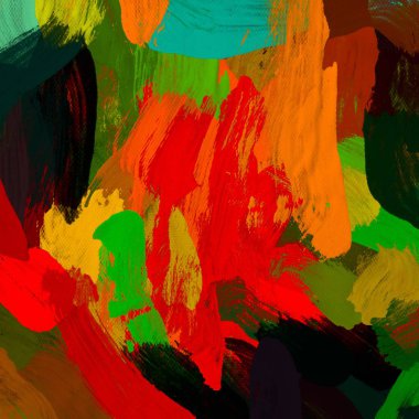 tuval arka plan üzerinde yaratıcı soyut Yağlıboya