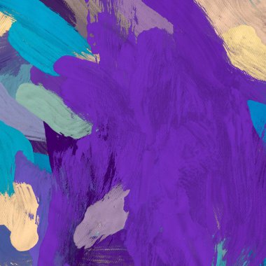 tuval arka plan üzerinde yaratıcı soyut Yağlıboya