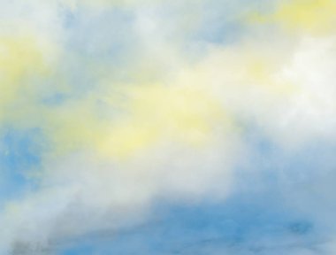 soyut grunge bulutlar, kopya alanı ile renkli arka plan