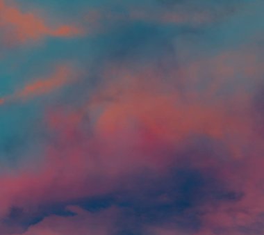 soyut grunge bulutlar, kopya alanı ile renkli arka plan