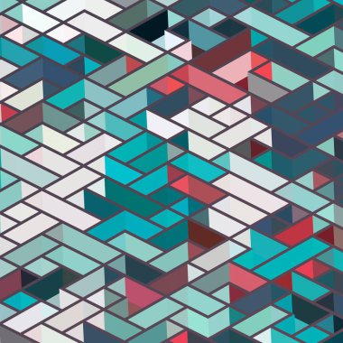 Geometrik desenli soyut doku