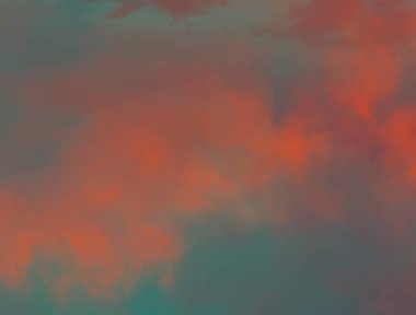 soyut grunge bulutlar, kopya alanı ile renkli arka plan