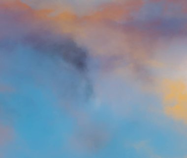 soyut grunge bulutlar, kopya alanı ile renkli arka plan