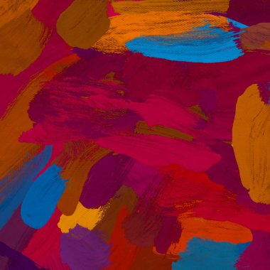 tuval arka plan üzerinde yaratıcı soyut Yağlıboya