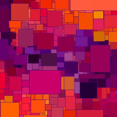 Soyut sanat dokusu. Kareler ile renkli doku. Modern sanat eserleri. Renkli görüntü