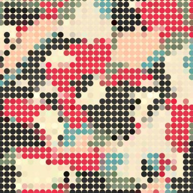 Geometrik desenli soyut arkaplan