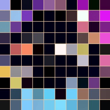 Geometrik desenlerle soyut sanat dokusu