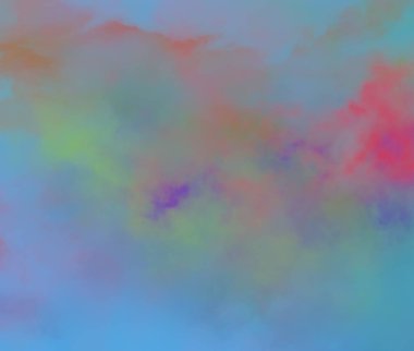 soyut grunge bulutlar, kopya alanı ile renkli arka plan