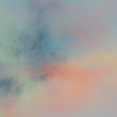 soyut grunge bulutlar, kopya alanı ile renkli arka plan