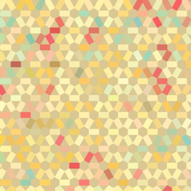 Renk fraktal geometrik soyut desen