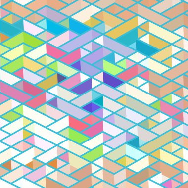 Geometrik desenli soyut doku