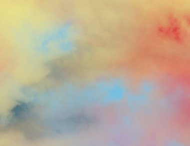 soyut grunge bulutlar, kopya alanı ile renkli arka plan