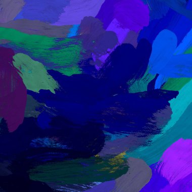 tuval arka plan üzerinde yaratıcı soyut Yağlıboya