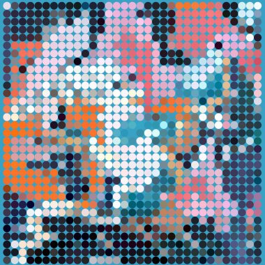 Soyut sanat dokusu. Renkli doku. Modern sanat eserleri. Renkli görüntü. Modern sanat. Çağdaş sanat. 