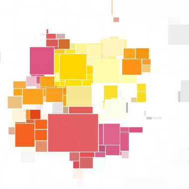 Soyut sanat dokusu. Kareler ile renkli doku. Modern sanat eserleri. Renkli görüntü