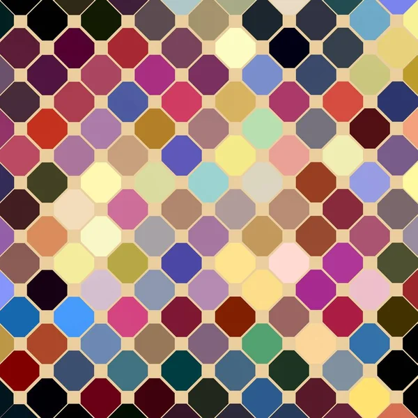 Абстрактный Мозаичный Красочный Фон — стоковое фото