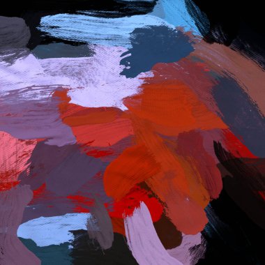 tuval arka plan üzerinde yaratıcı soyut Yağlıboya