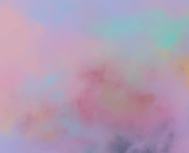 soyut grunge bulutlar, kopya alanı ile renkli arka plan