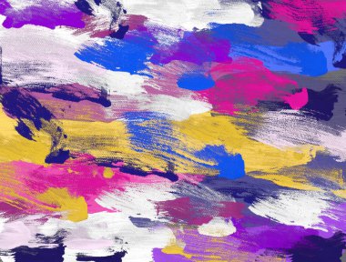 suluboya konturları ile soyut arka plan