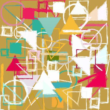 modern soyut geometrik desen arka plan