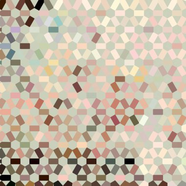 Renk fraktal geometrik soyut desen