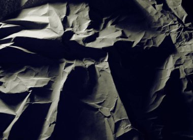 Soyut buruşturulmuş kağıt doku arka planı