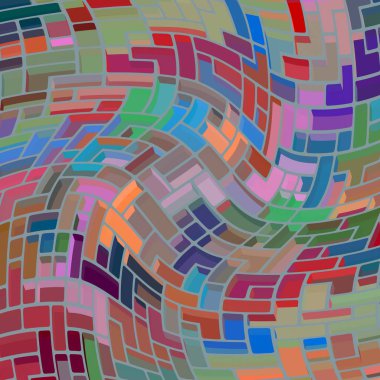 Geometrik desenli soyut doku