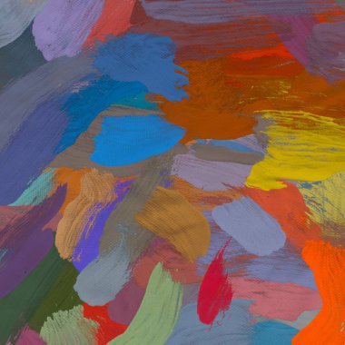 tuval arka plan üzerinde yaratıcı soyut Yağlıboya