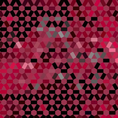 Renk fraktal geometrik soyut desen