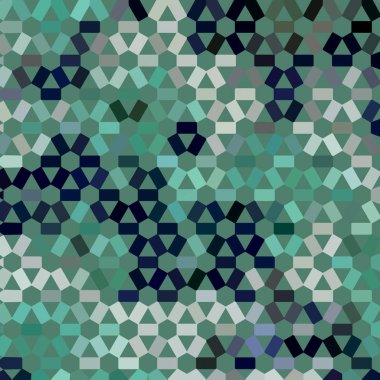 Renk fraktal geometrik soyut desen