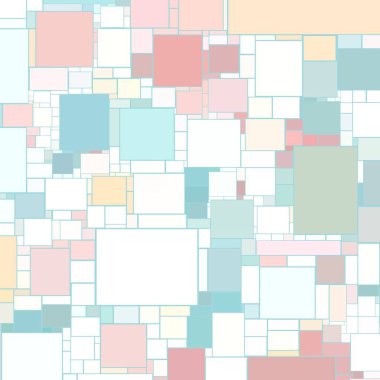 Soyut sanat dokusu. Kareler ile renkli doku. Modern sanat eserleri. Renkli görüntü