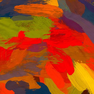 tuval arka plan üzerinde yaratıcı soyut Yağlıboya