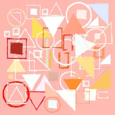 Geometrik desenli soyut doku