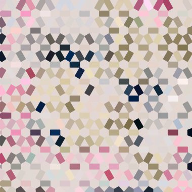 Renk fraktal geometrik soyut desen