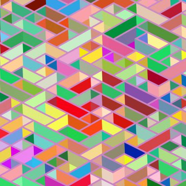 Geometrik desenli soyut doku