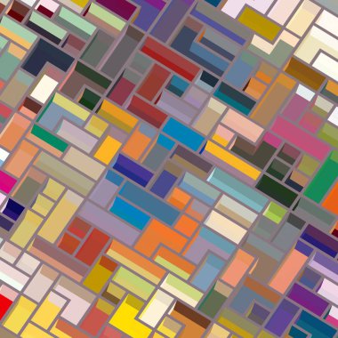 Geometrik desenli soyut doku