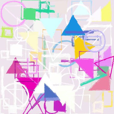 modern soyut geometrik desen arka plan