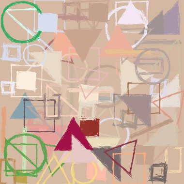 modern soyut geometrik desen arka plan