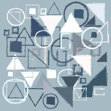 Geometrik desenli soyut doku