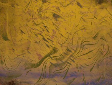 Yağlı boya ile soyut grunge arkaplan kaba desen lekeler