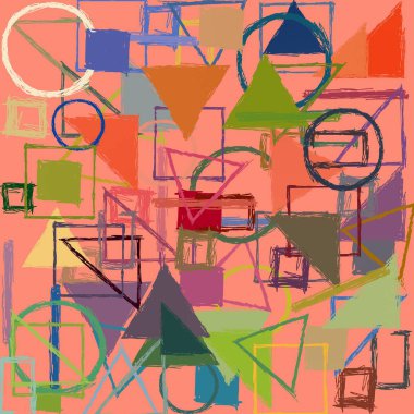 modern soyut geometrik desen arka plan