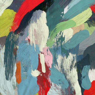 El yapımı tuvale yağlı boya. Soyut sanat dokusu. Renkli doku. Modern sanat eserleri. Yağlı boya darbeleri. Fırça darbeleri. Modern sanat. Çağdaş sanat. Sanatsal tuval.