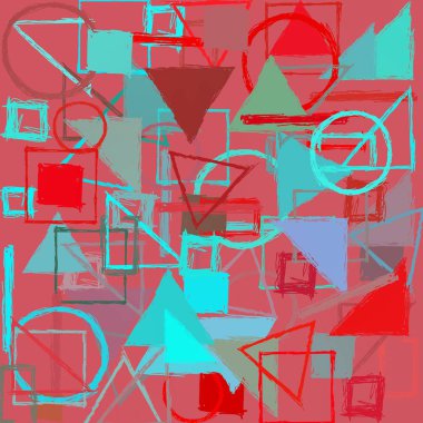 modern soyut geometrik desen arka plan