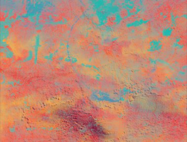 Yağlı boya ile soyut grunge arkaplan kaba desen lekeler