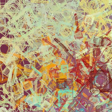 El yapımı tuvale yağlı boya. Soyut sanat dokusu. Renkli doku. Modern sanat eserleri. Yağlı boya darbeleri. Fırça darbeleri. Modern sanat. Çağdaş sanat. Sanatsal tuval.   