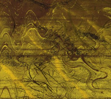 Yağlı boya ile soyut grunge arkaplan kaba desen lekeler